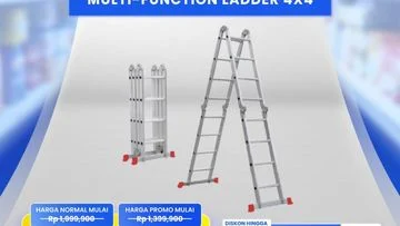 Diskon Gila! Tangga Multifungsi Bisa Semurah Ini di Transmart Full Day Sale!