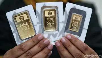 Harga Emas Turun Drastis, Jual Emas Hari Ini Kurang Cuan, Buyback Anjlok Rp 92 Ribu/Gram! Ini Dampaknya